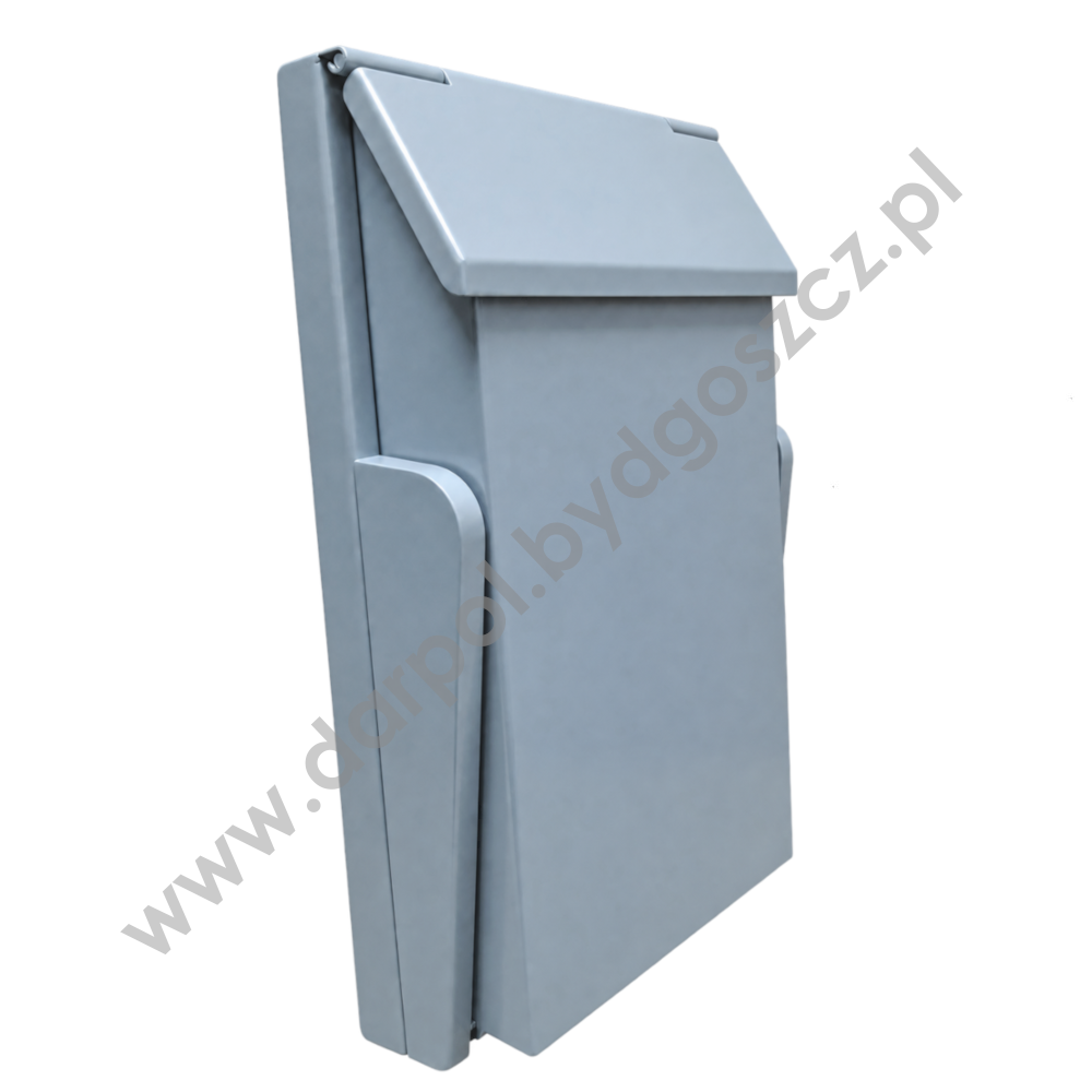 DL-38-005-00 Śmietniczka naścienna 10L Wall-mounted 10L dustpan DL-38-005-00