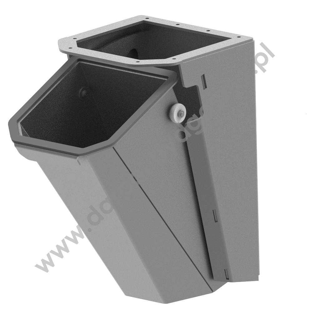 DL-38-014-02 Śmietniczka podblatowa zwężana DL-38-014-02 Śmietniczka podblatowa zwężana