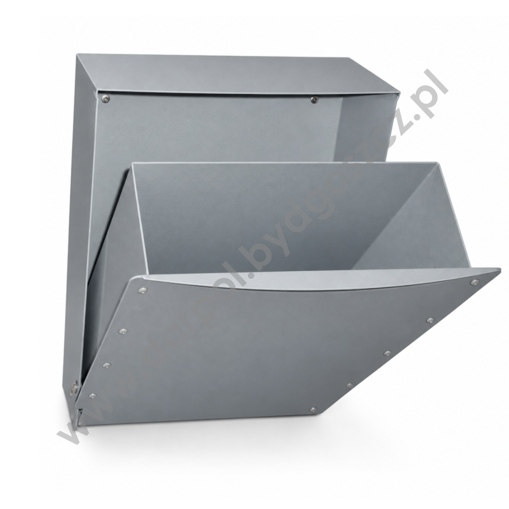Swinging litter bin with side opening DL-O 13 010-00