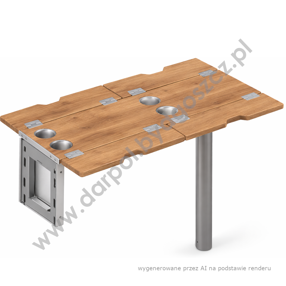Stolik czteroosobowy rozkładany DL-39-016-21