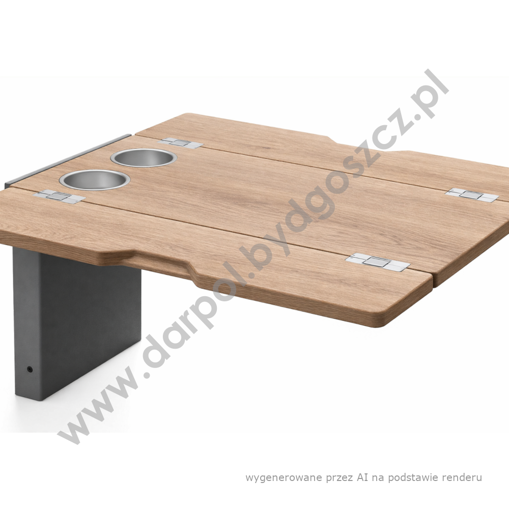Stolik dwuosobowy rozkładany DL-39-016-16