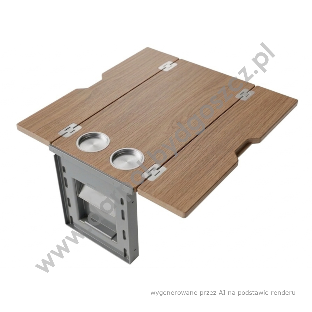 Stolik dwuosobowy rozkładany DL-39-016-17