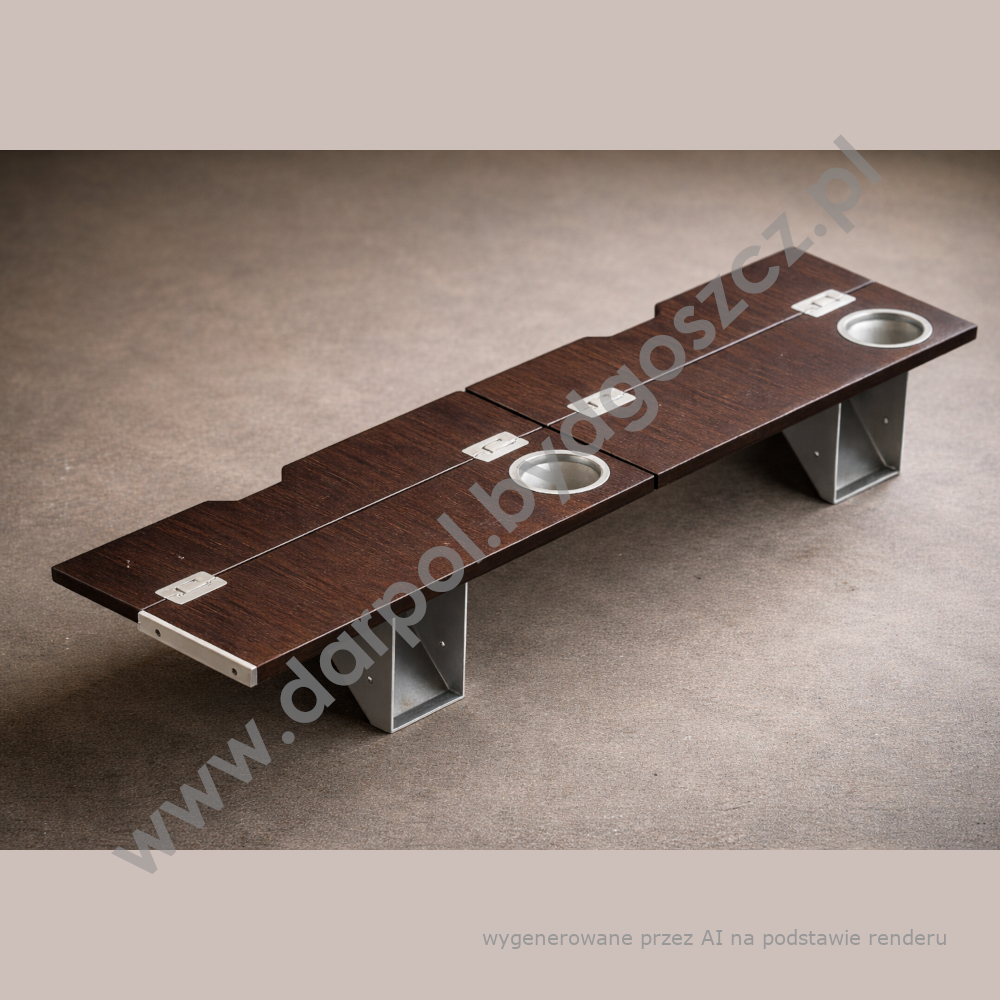 Stolik dwuosobowy rozkładany Prawy_DL-39-016-15 Stolik dwuosobowy rozkładany Prawy DL-39-016-15