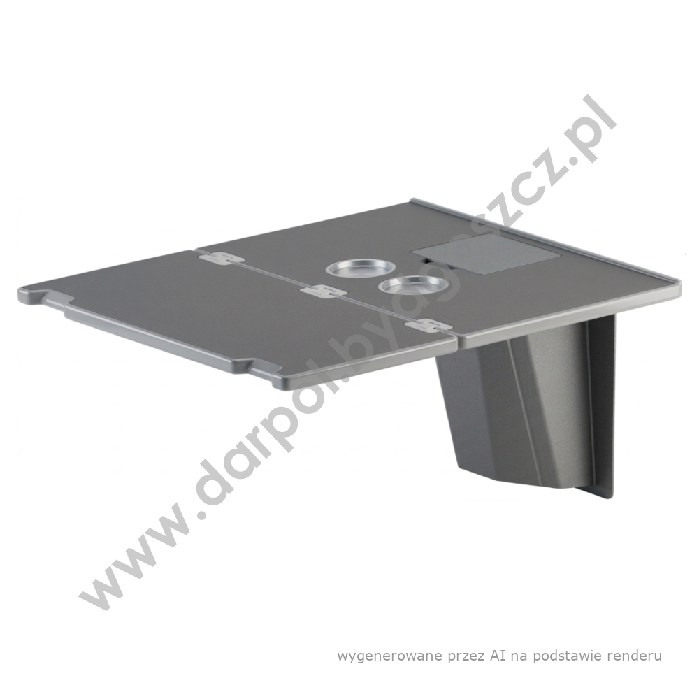 Stolik osoby niepełnosprawnej rozkładany 1-klasa ze śmietniczką DL-39-016-02