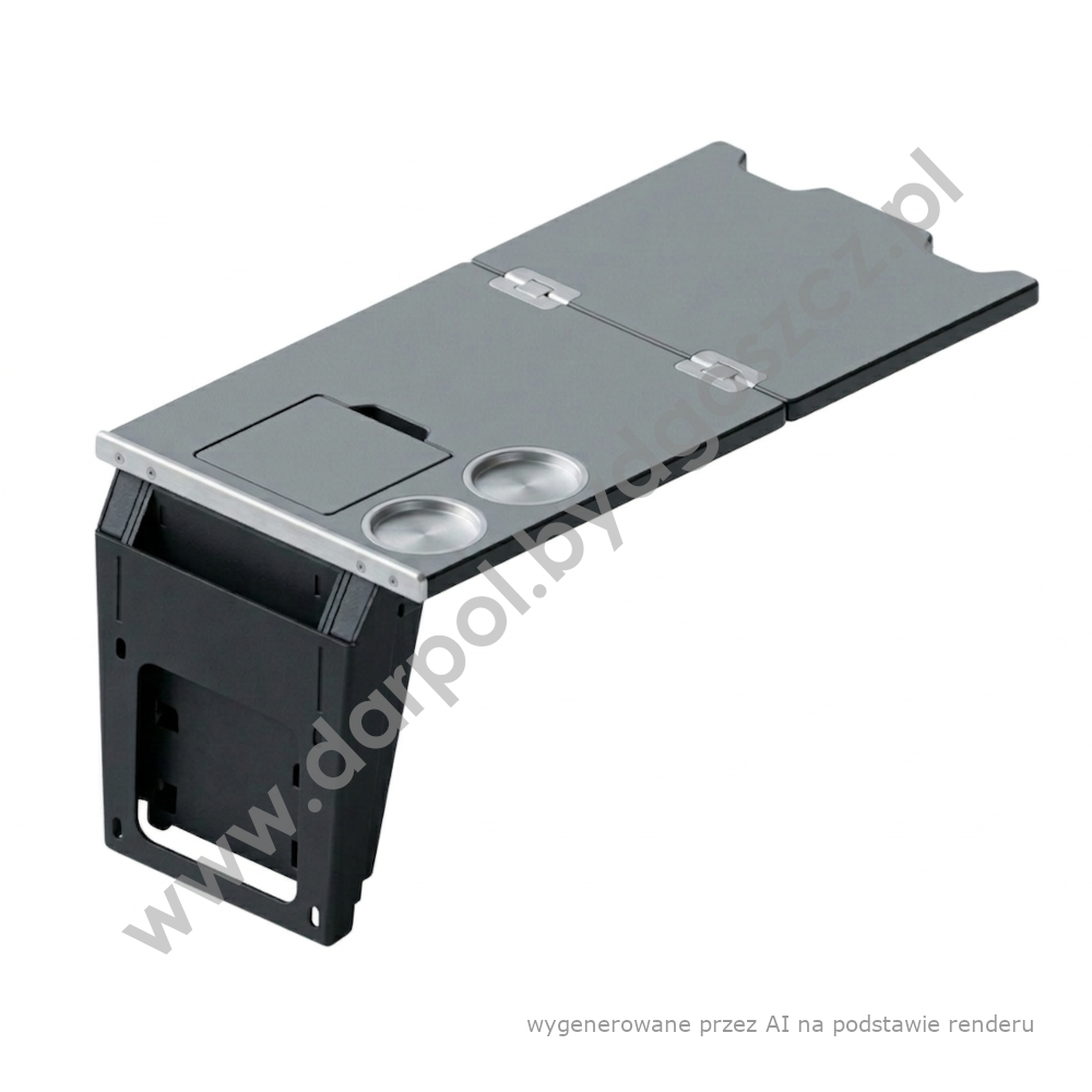 Stolik osoby niepełnosprawnej rozkładany 2-klasa ze śmietniczką DL-39-016-05