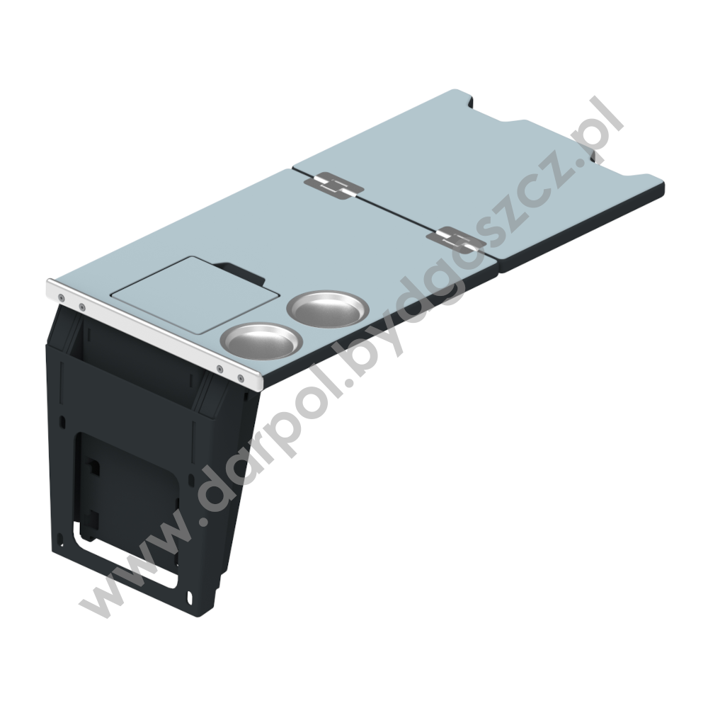 Stolik osoby niepełnosprawnej rozkładany 2-klasa ze śmietniczką DL-39-016-05