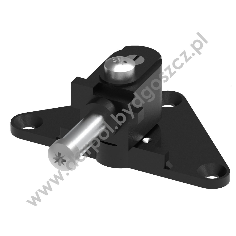 Armrest table - base with fixing DL-O 13 017-00
