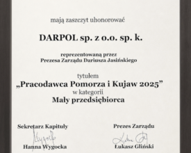 Tytuł Pracodawcy Pomorza i Kujaw 2025